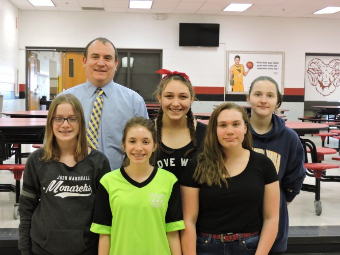 History Bowl Coach Dan Gatts Leading Sherrard Middle School Students to